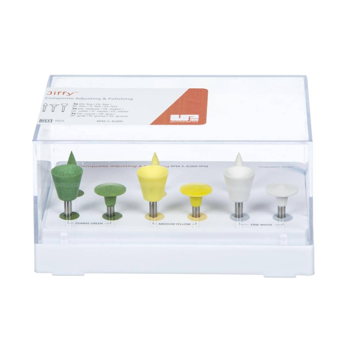 Jiffy Composite Adjusting & Polishing Kit 9st Gama