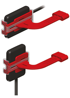 Rinn Universal XCP-DS FIT vertikal bite-wing röd, 2 st Gama
