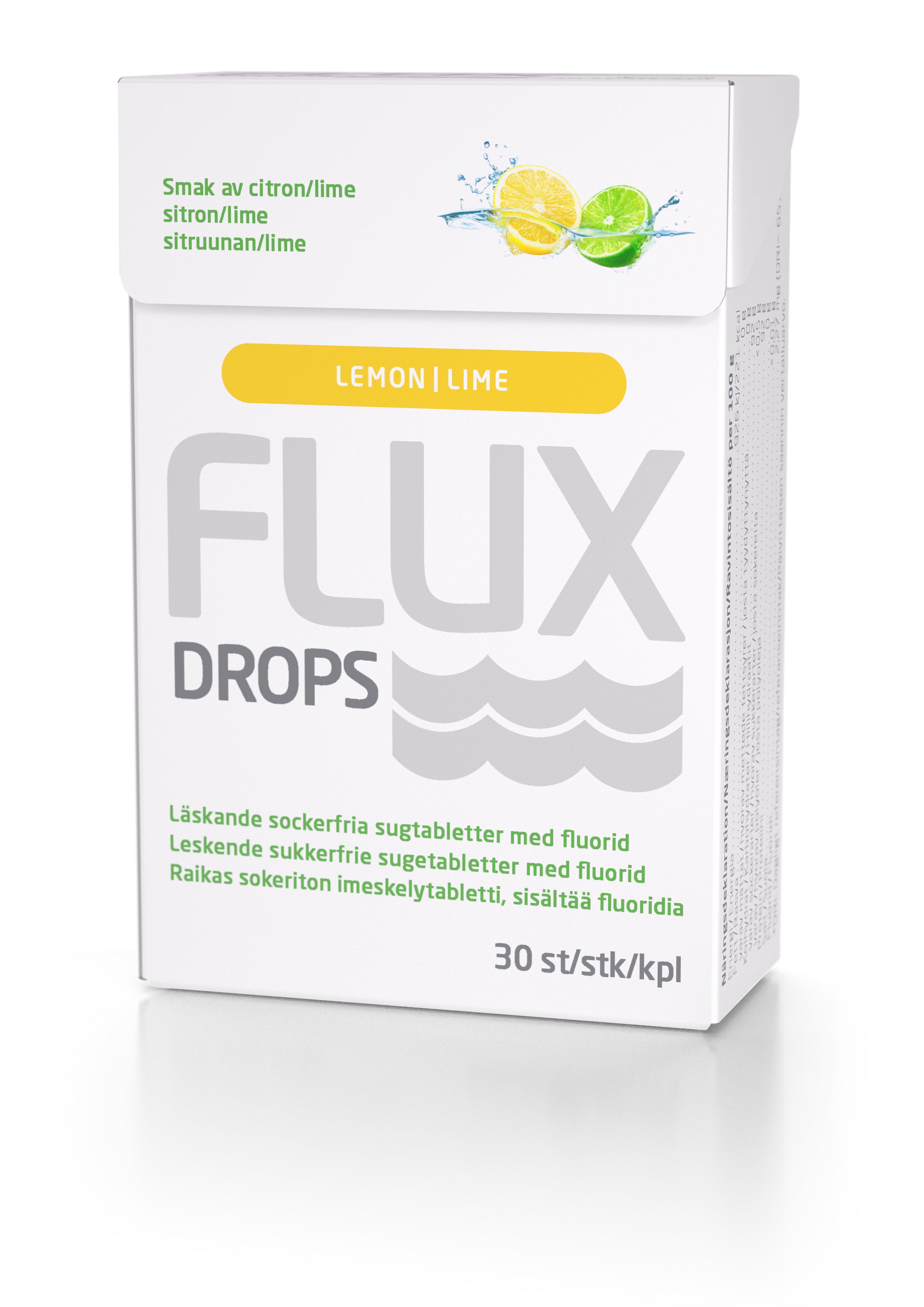 Flux Dry Mouth Drops lemon/lime Gama